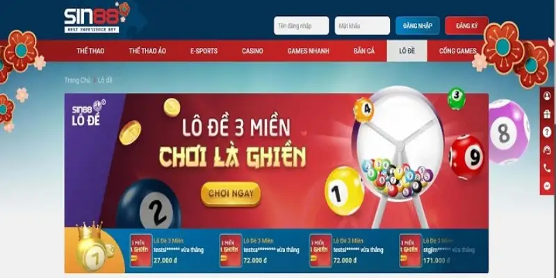 Lô đề SIN88 – Mang Cơ Hội Đổi Đời Cho Người Tham Gia