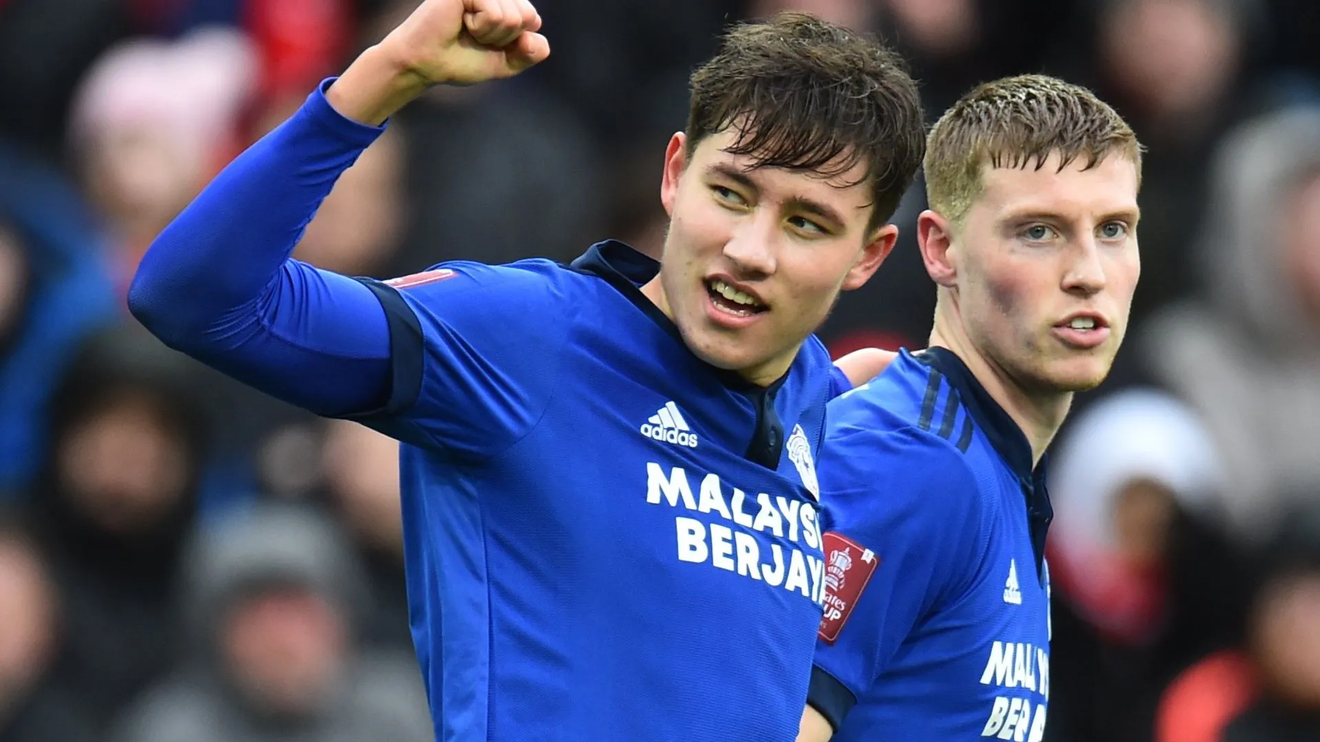 Rubin Colwill thi đấu cho Cardiff City