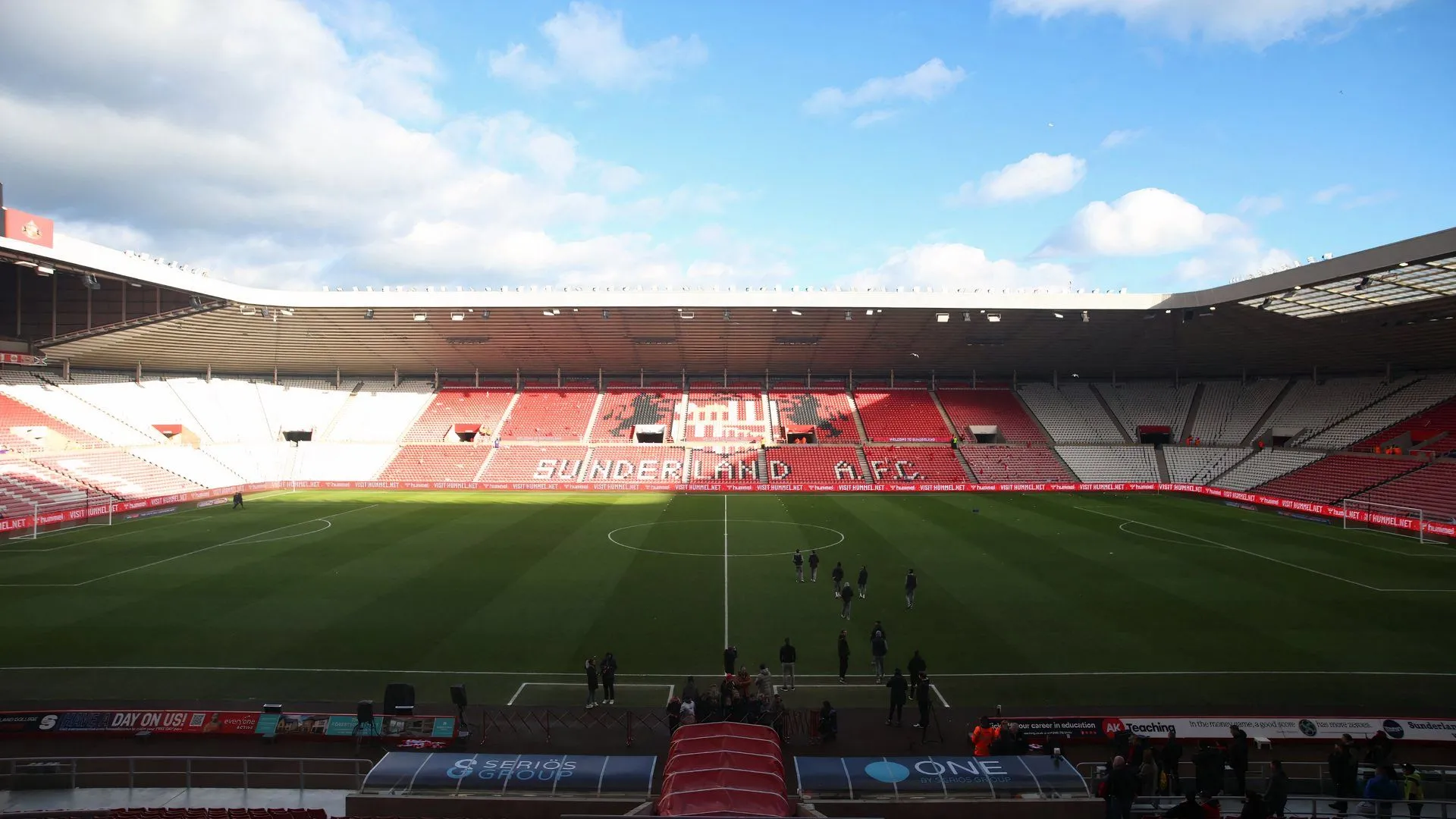 Sân vận động Ánh Sáng (Stadium of Light), sân nhà của Sunderland