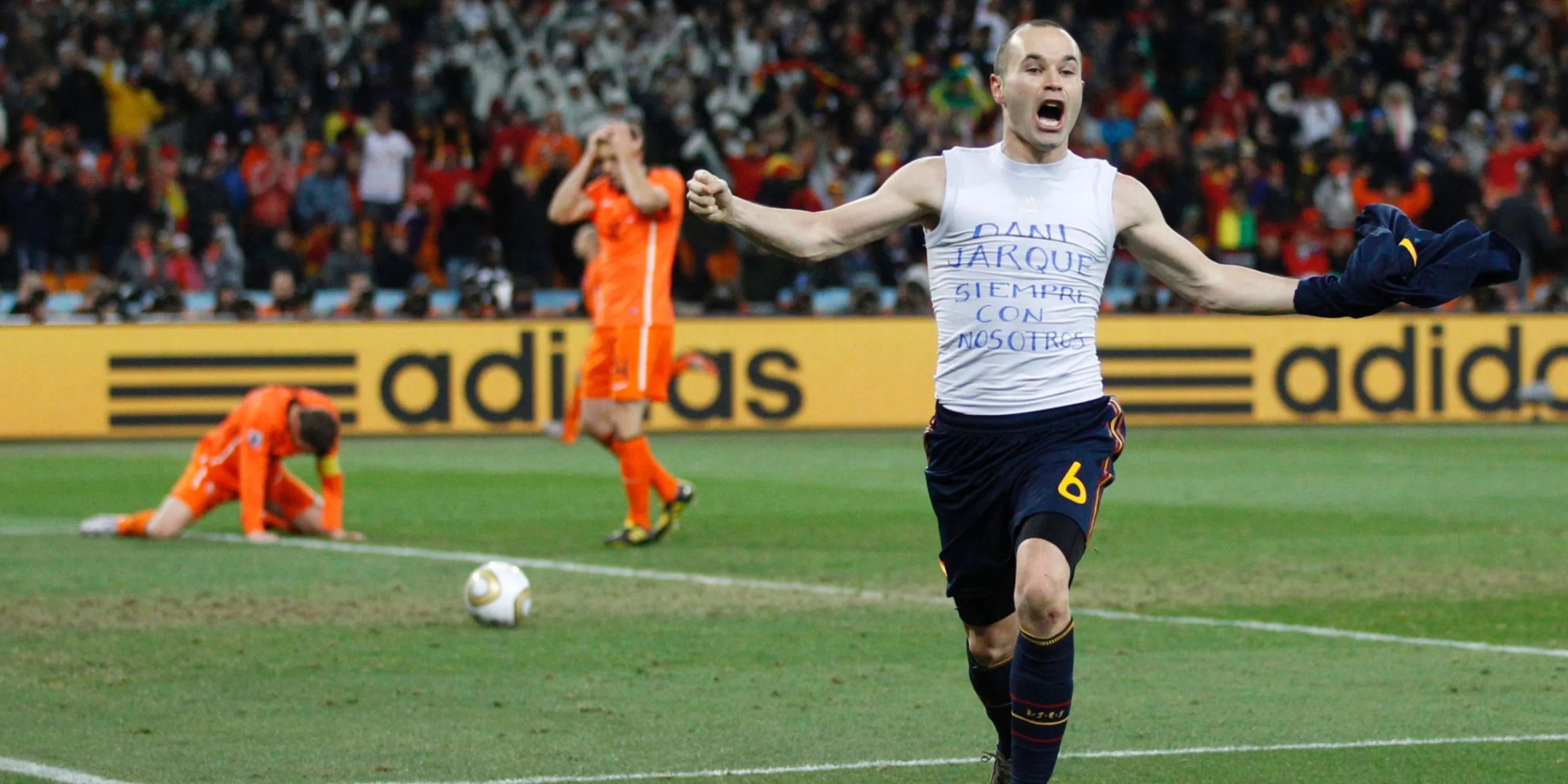 Andres Iniesta, người hùng World Cup 2010 của đội tuyển Tây Ban Nha