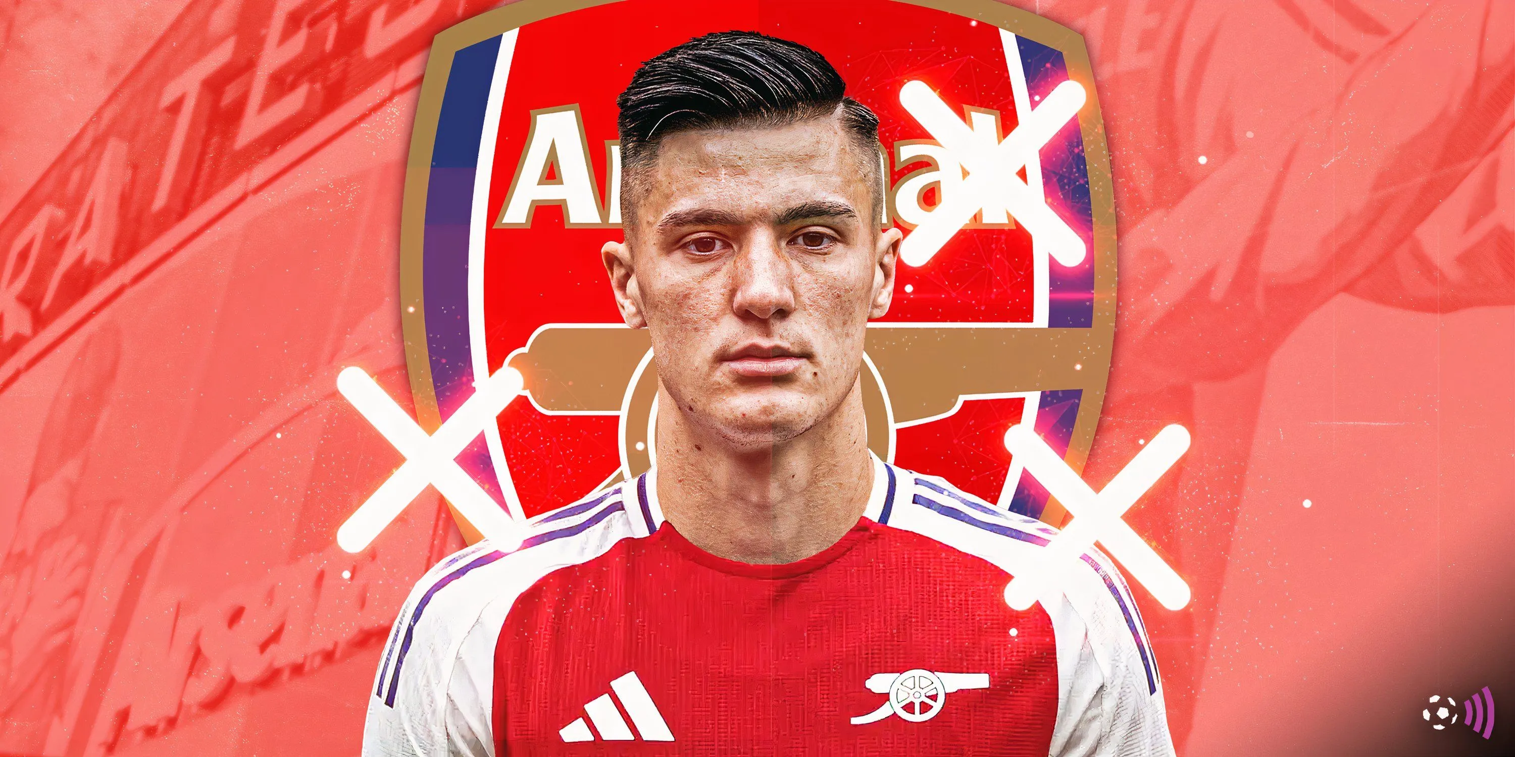 Tiền đạo Benjamin Sesko, mục tiêu chuyển nhượng hàng đầu của Arsenal