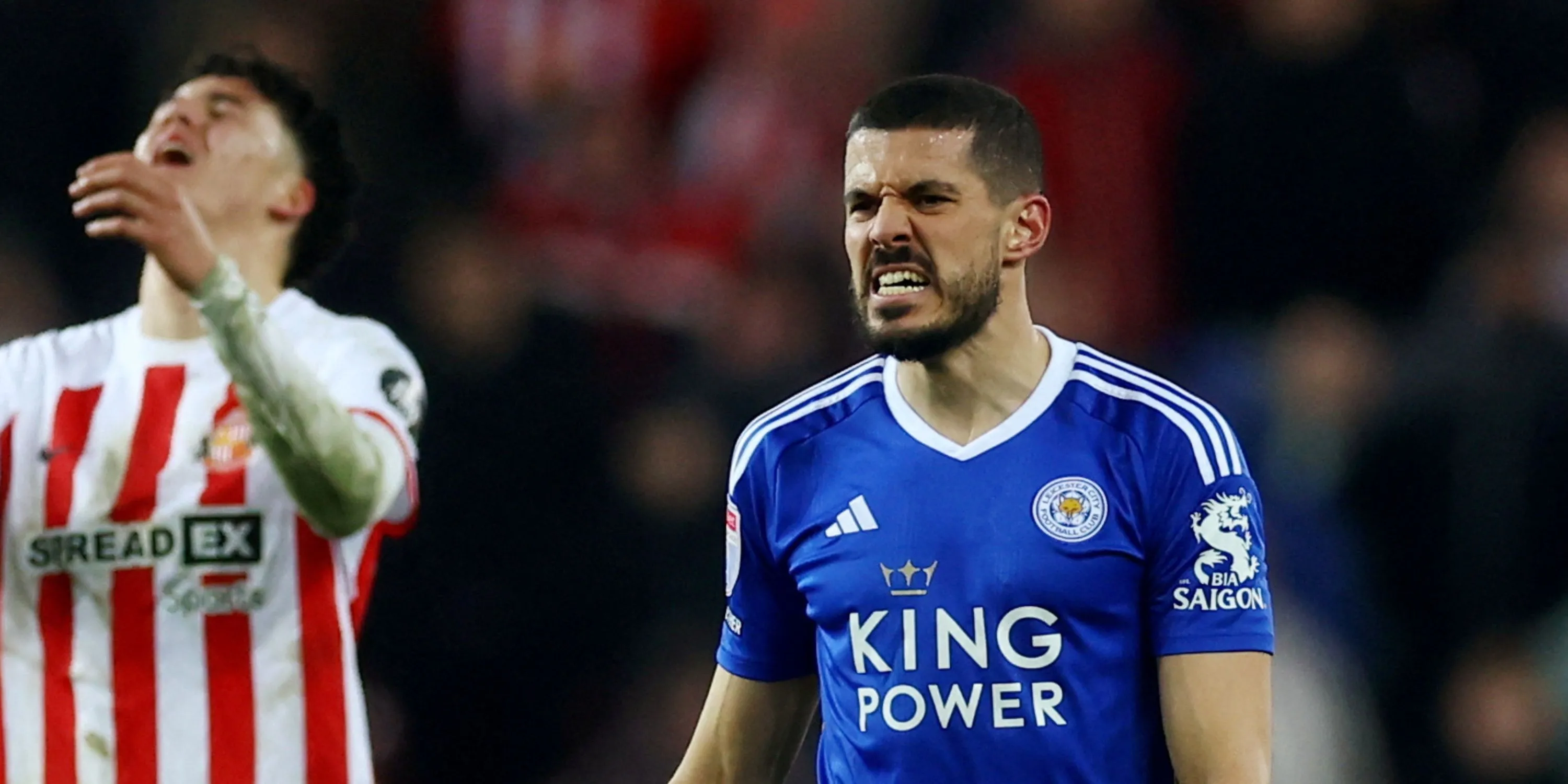 Trung vệ Conor Coady, một mục tiêu chuyển nhượng tiềm năng của Rangers từ Leicester City