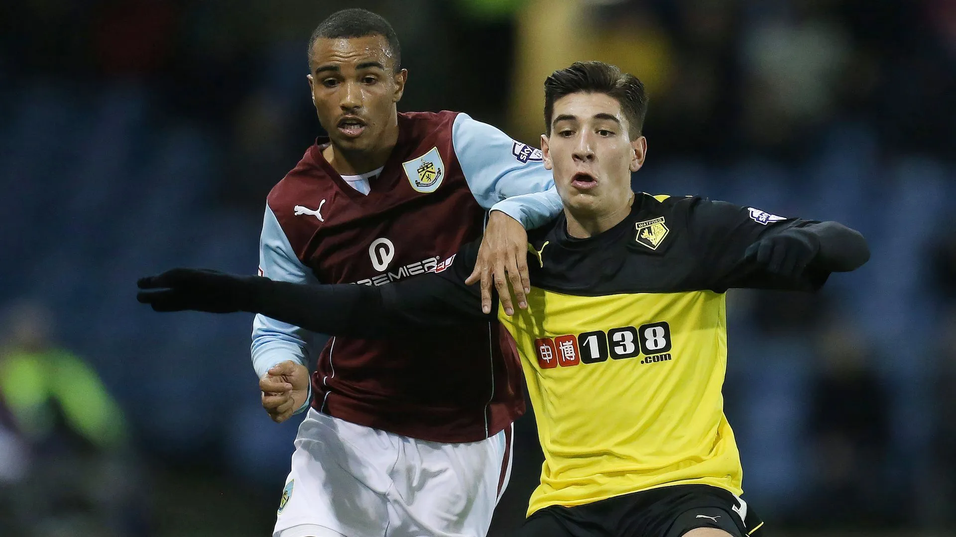 Hector Bellerin thời điểm khoác áo Watford tại Championship