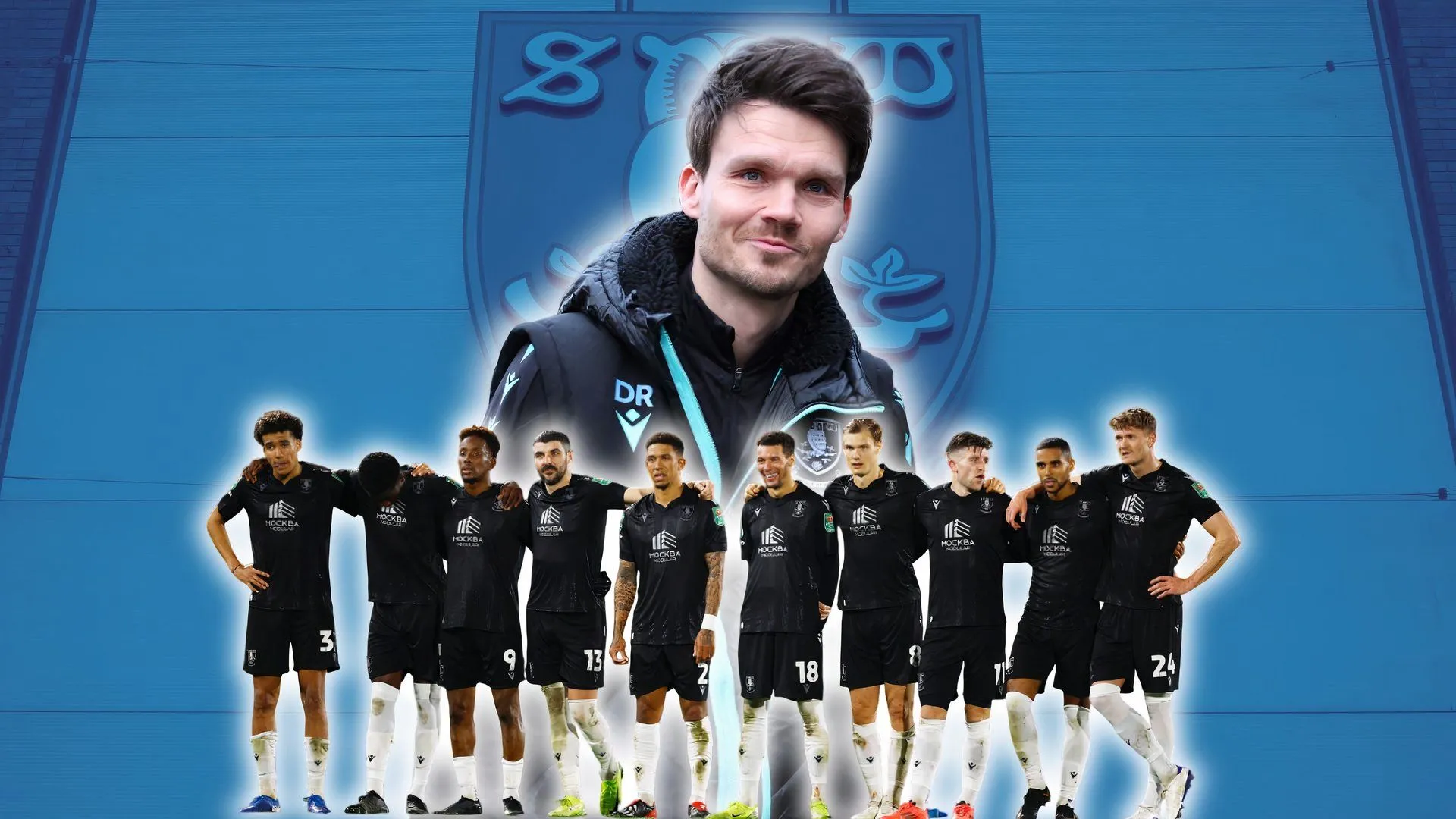 Huấn luyện viên Danny Rohl cùng các cầu thủ Sheffield Wednesday trong bối cảnh tương lai đội hình đang đứng trước nhiều dấu hỏi lớn.