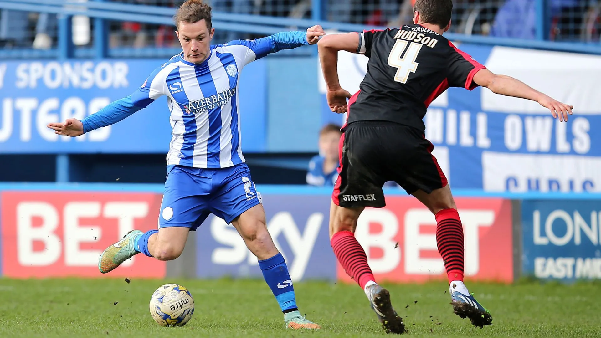 Stevie May trong trận đấu của Sheffield Wednesday