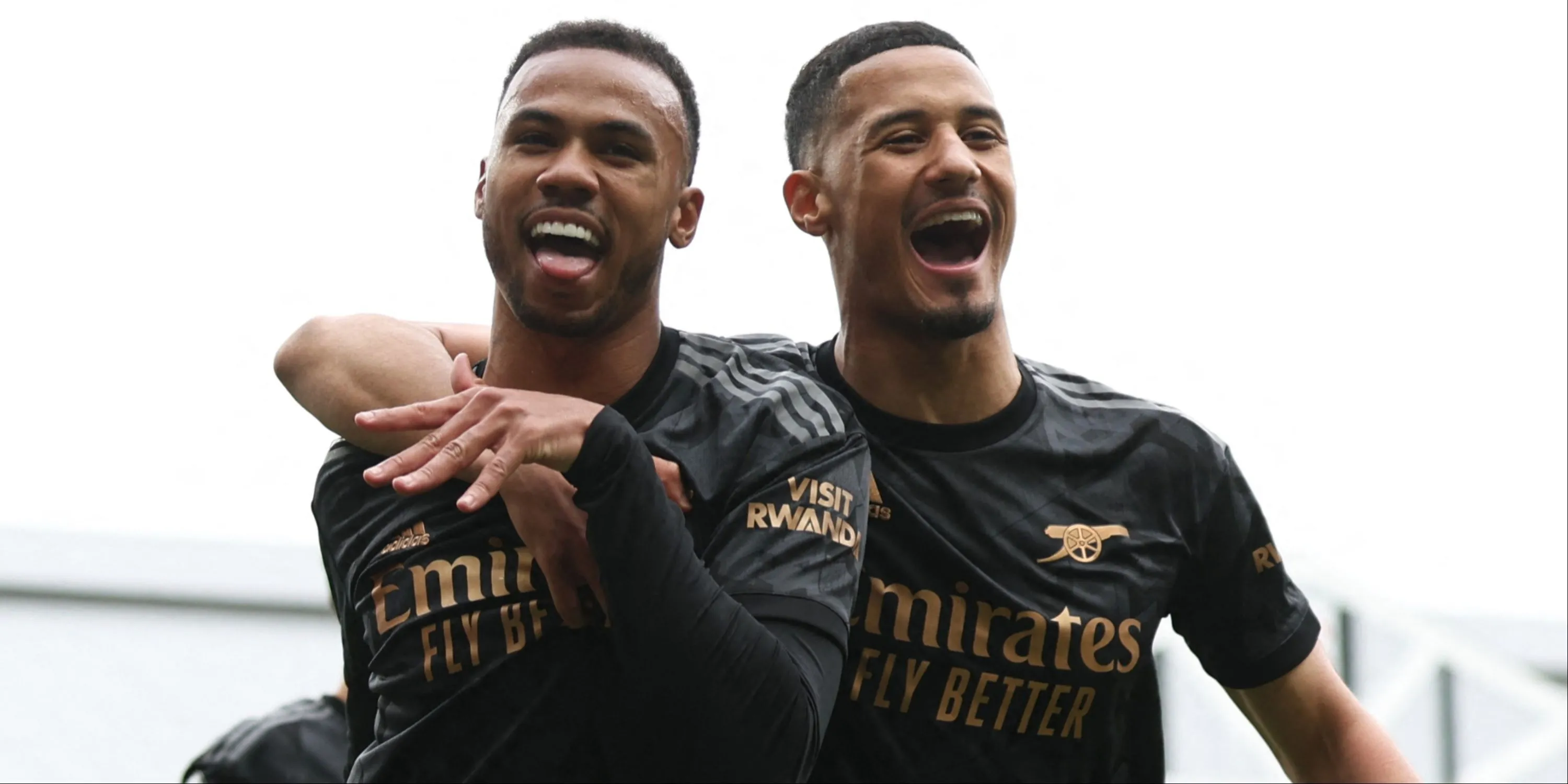 William Saliba và Gabriel Magalhaes, bộ đôi trung vệ thép của Arsenal