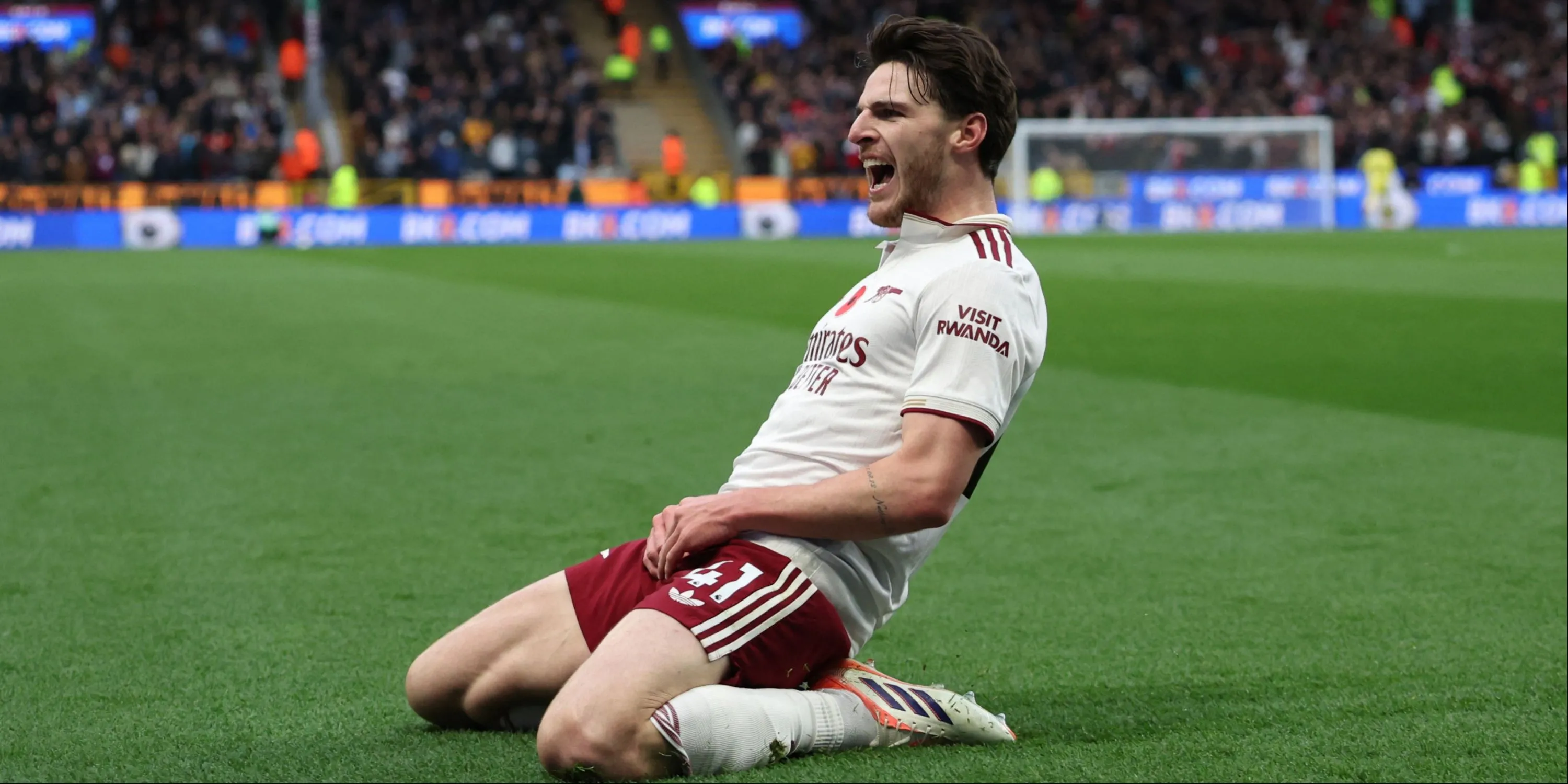 Declan Rice xuất sắc trong trận Arsenal vs Burnley
